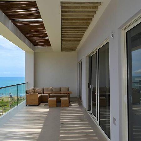 Apartamento Lujoso Penthouse - Vista Al Mar - Playa Privada Cartagena Exterior foto