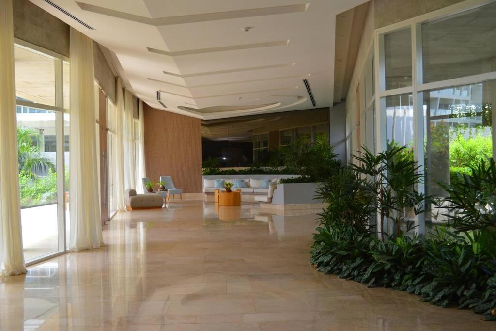 Apartamento Lujoso Penthouse - Vista Al Mar - Playa Privada Cartagena Exterior foto