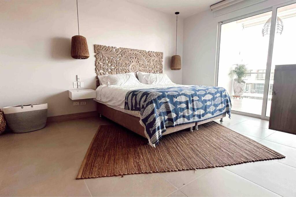 Apartamento Lujoso Penthouse - Vista Al Mar - Playa Privada Cartagena Exterior foto
